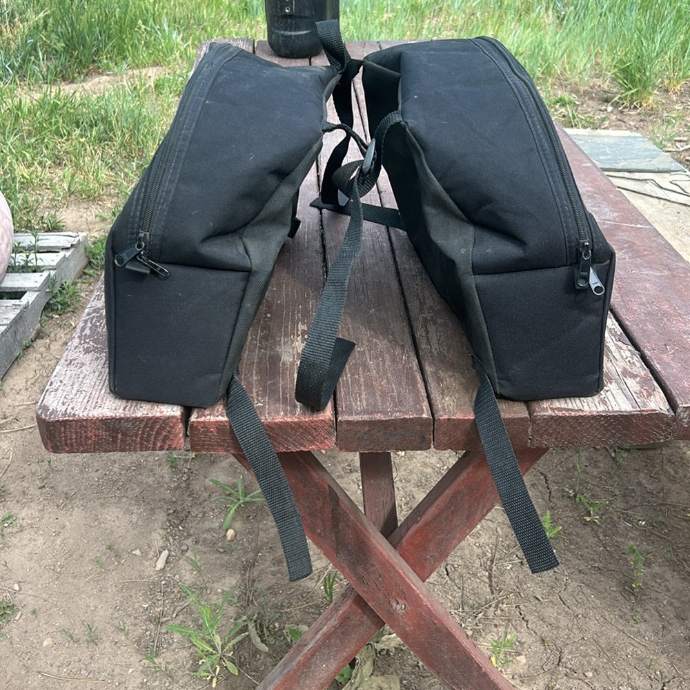 Polaris Black Storage Saddlebags - Picture 2 of 7